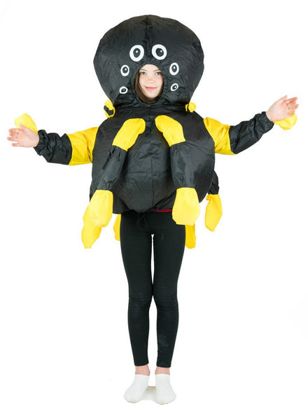 Inflatable Spider Novelty Kids Costume - Main Image