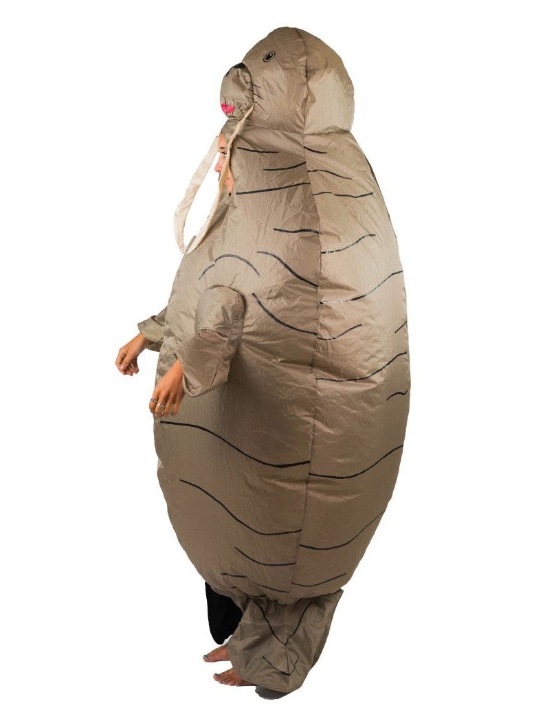 Inflatable Walrus Novelty Adults Costume - Side Image