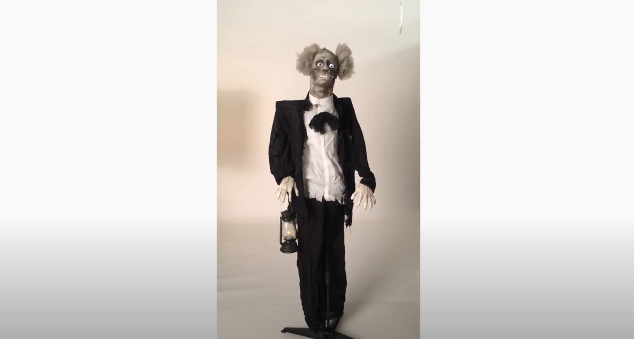 ull Size Halloween Prop Decoration with Light and Sound Product Video