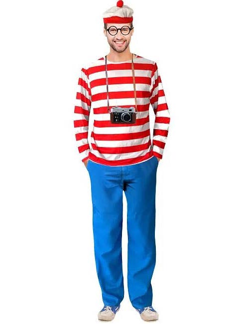 Mens Where s Wally Costume Wally Book Week Costume For Teachers mens-where-s-wally-costume-wally-book-week-costume-for-teachers