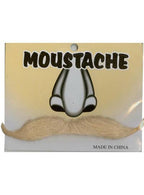 Stick On Blonde Dapper Gentleman Moustache Costume Accessory