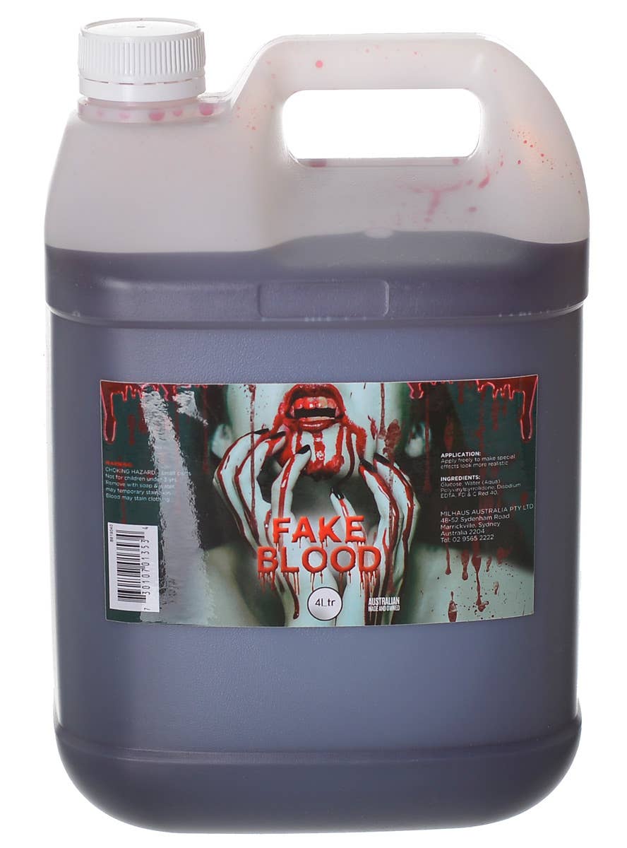 Giant Bottle of Fake Blood Giant Bottle of Fake Blood