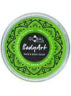 Lime Green Powder Cake Makeup - Front Image