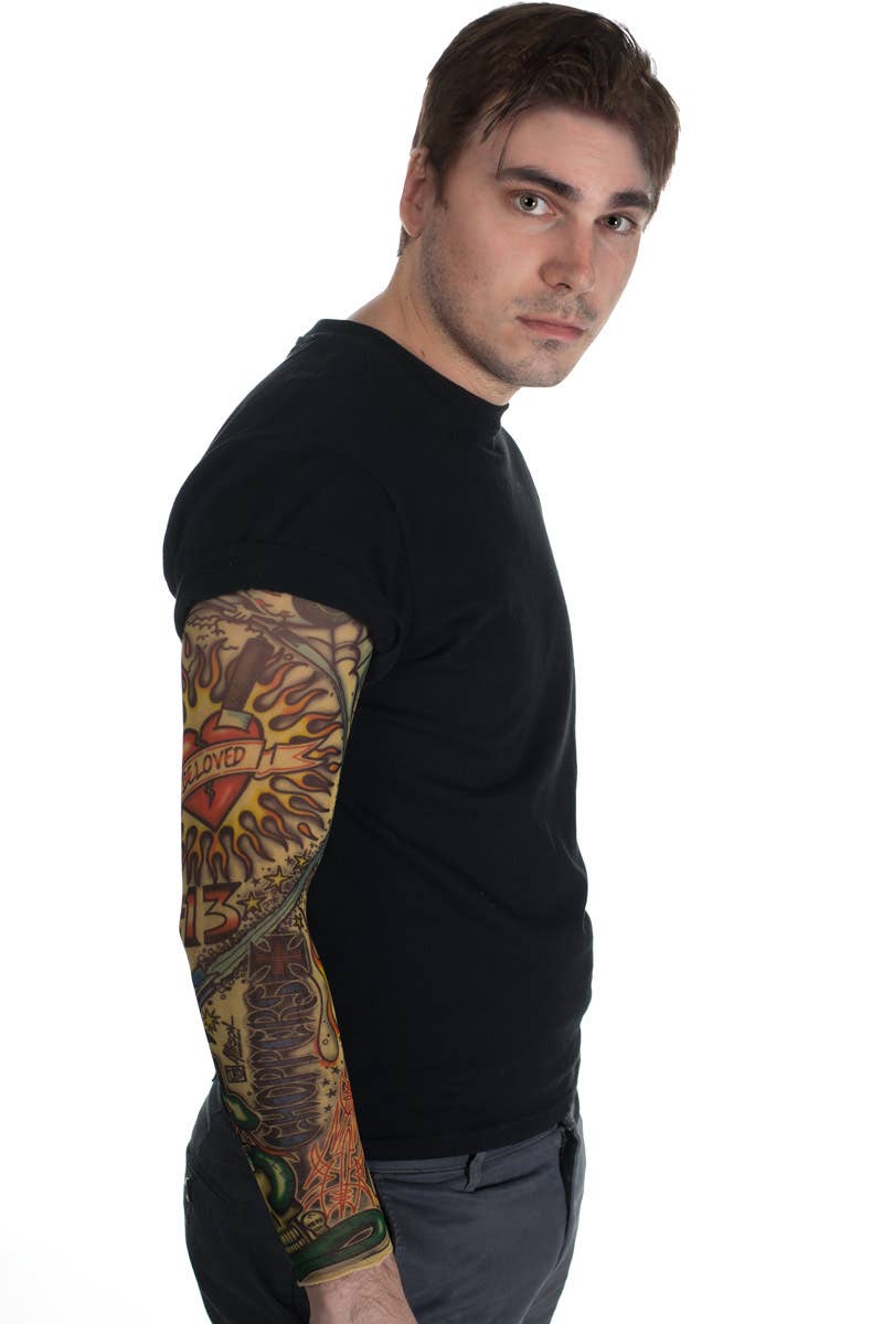 Born To Be Wild Adult's Novelty Tattoo Sleeve