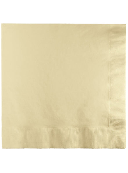 Ivory 50 Pack Lunch Napkins – Main Image