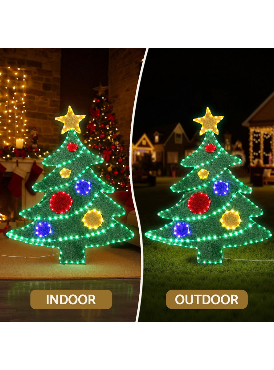 Jingle Jollys 150cm Christmas Tree Rop Light Outdoor Decoration - Information Image 3