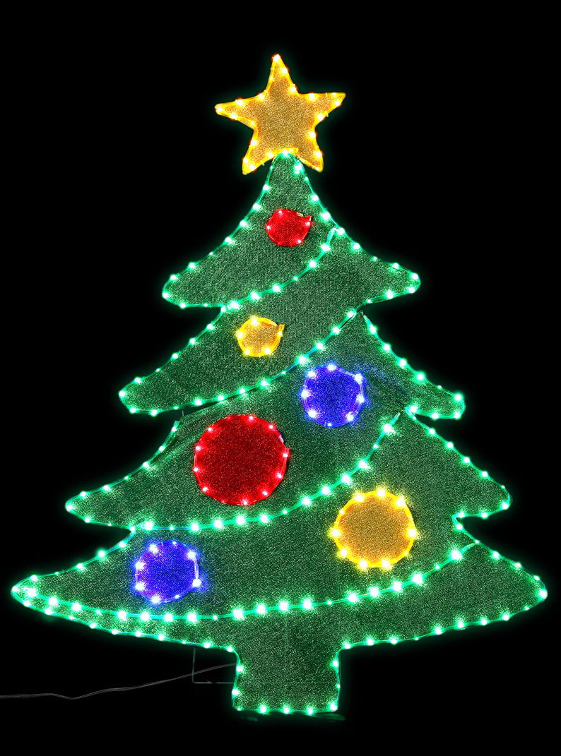 Jingle Jollys 150cm Christmas Tree Rop Light Outdoor Decoration - Main Image