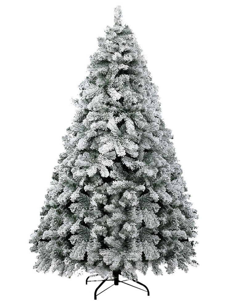 Jingle Jollys 180cm Snow Flocked Christmas Tree - Main Image