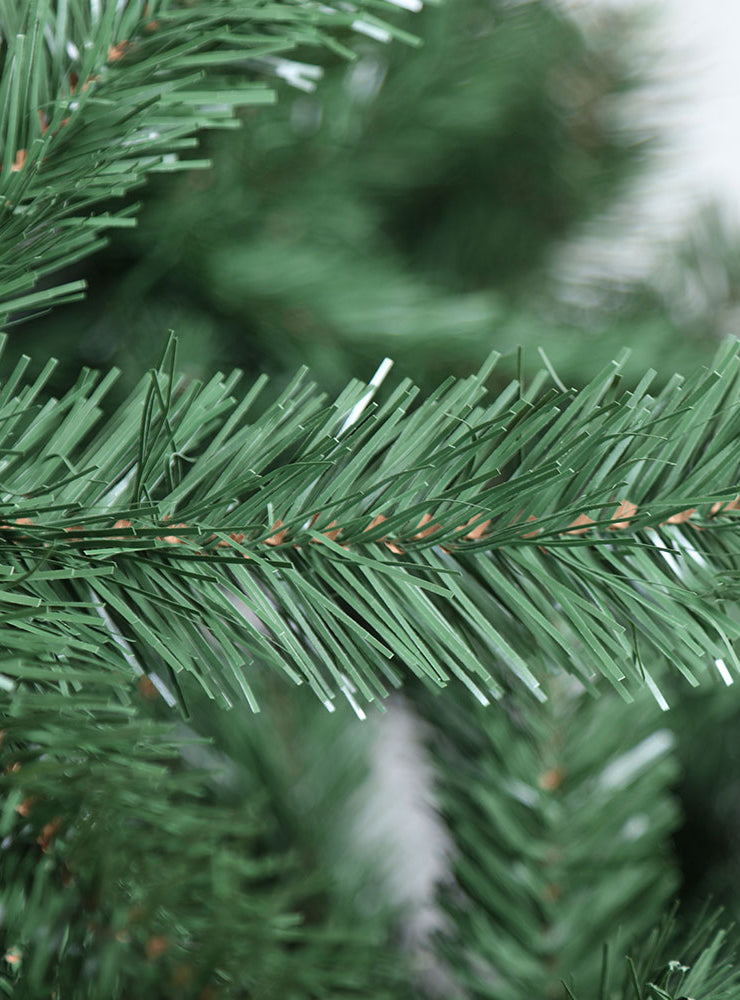 Jingle Jollys 210cm Classic Green Christmas Tree - Close Image 1