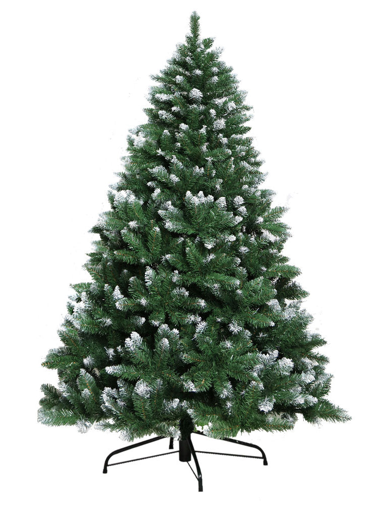 Jingle Jollys 210cm Snow Tipped Christmas Tree - Main Image