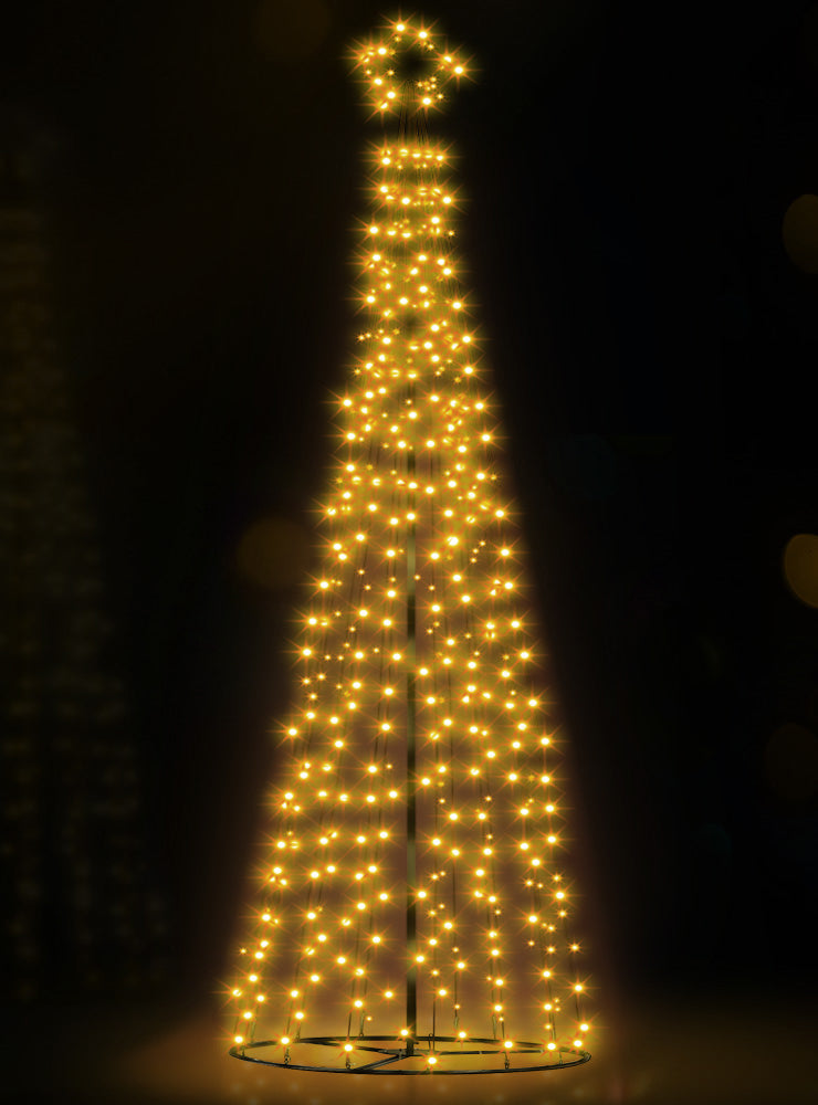 Jingle Jollys LED Christmas Tree Decoration in Warm White 360cm - Alternate Image 2
