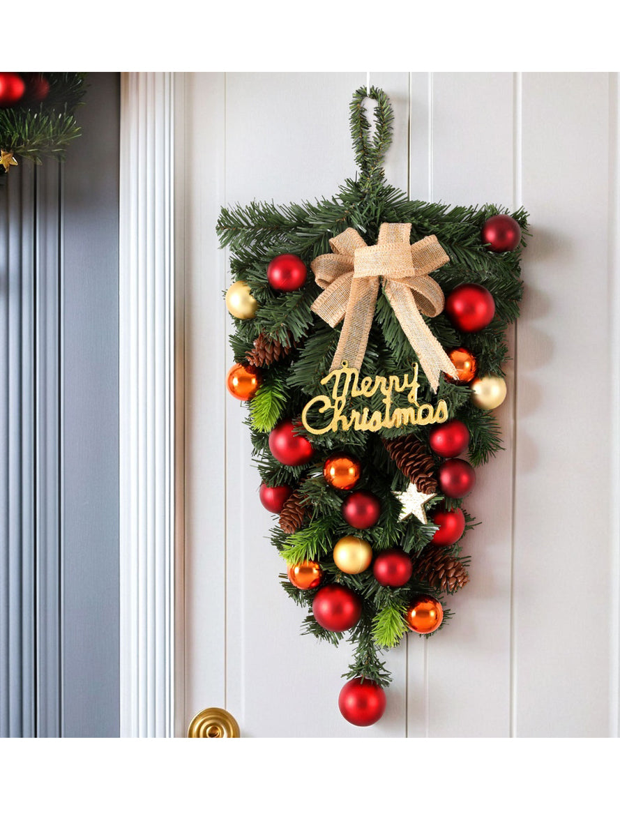 Jingle Jollys Hanging Christmas Garland Decoration 50cm - Alternate Image 1