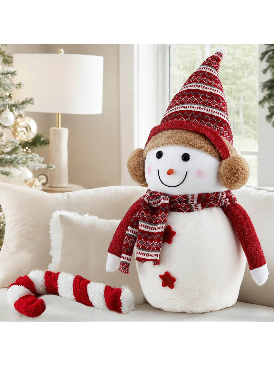 Jingle Jollys Snowman Christmas Decoration 60cm - Alternate Image 2
