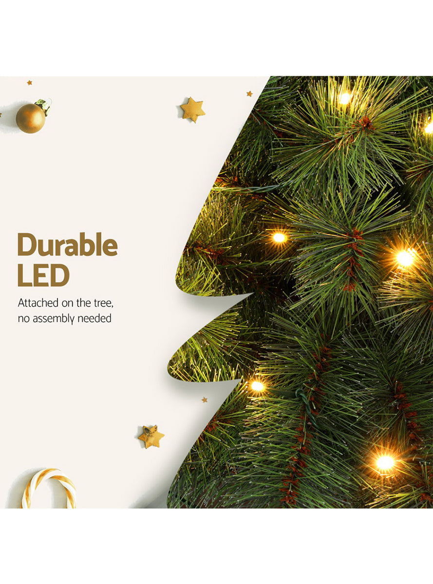 Jingle Jollys Light Up Palm Tree Christmas Decoration Set - Information Image 2