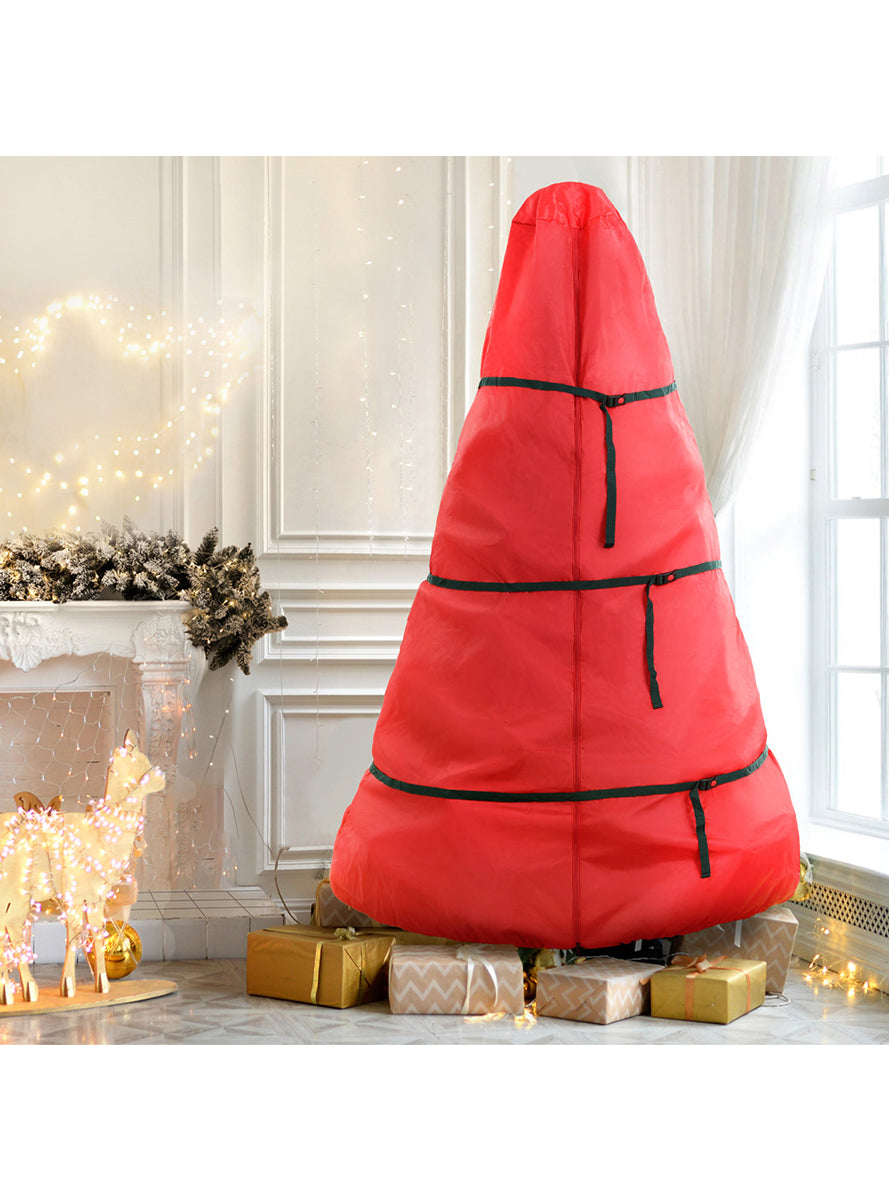 Jingle Jollys Red Up To 8ft Christmas Tree Storage Bag - Alternate Image