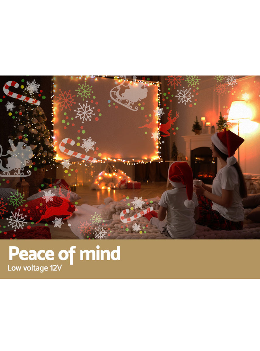 Jingle Jollys Switchable Projector Light Christmas Decoration - Information Image 3