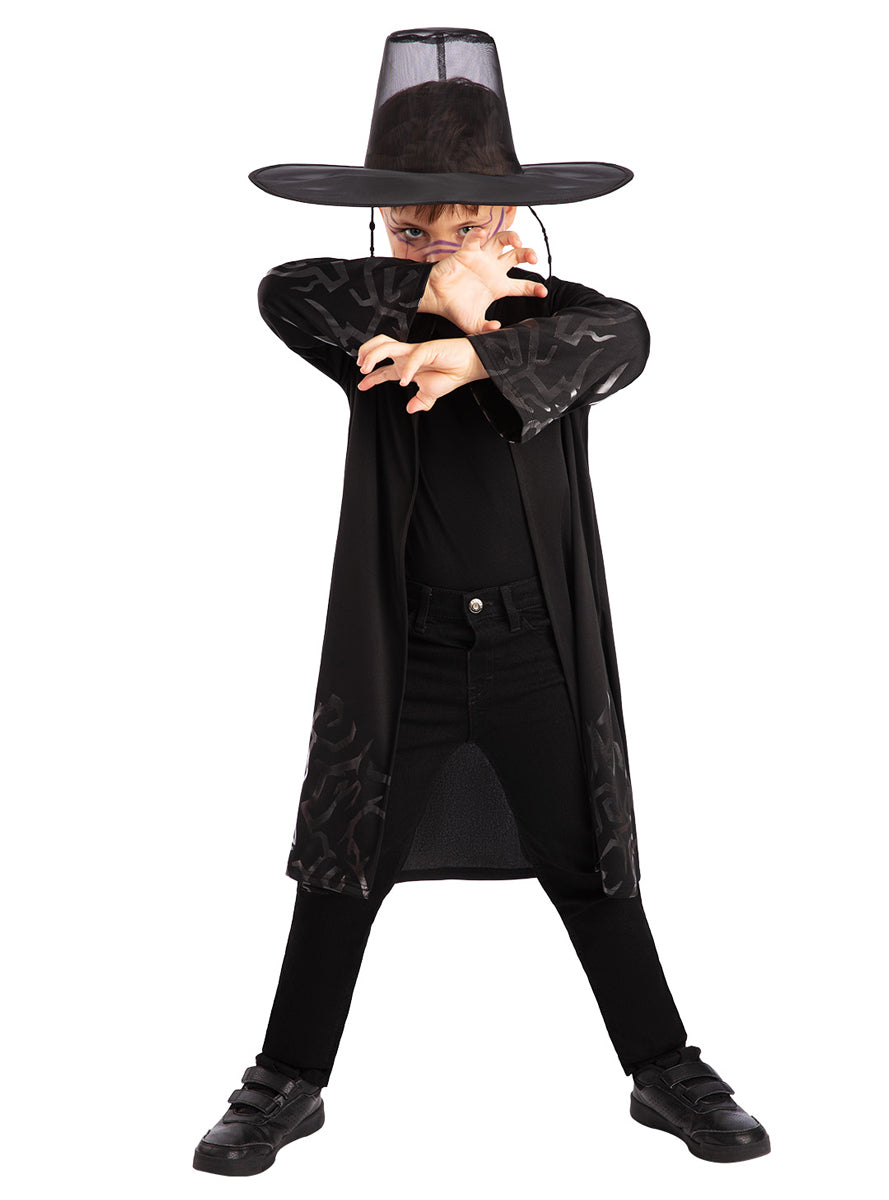 Jinu K-Pop Demon Hunters Boys Demon Costume - Main Image