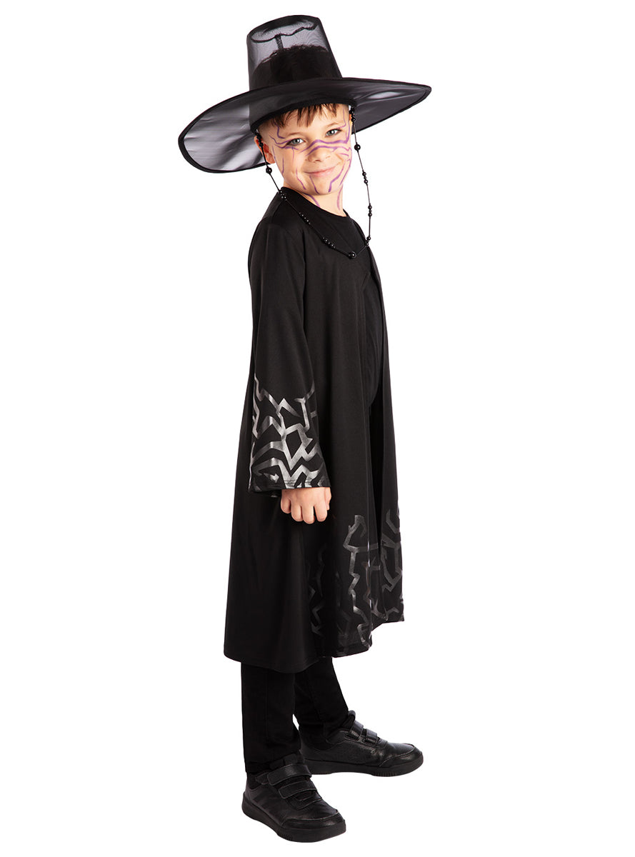Jinu K-Pop Demon Hunters Boys Demon Costume - Side Image