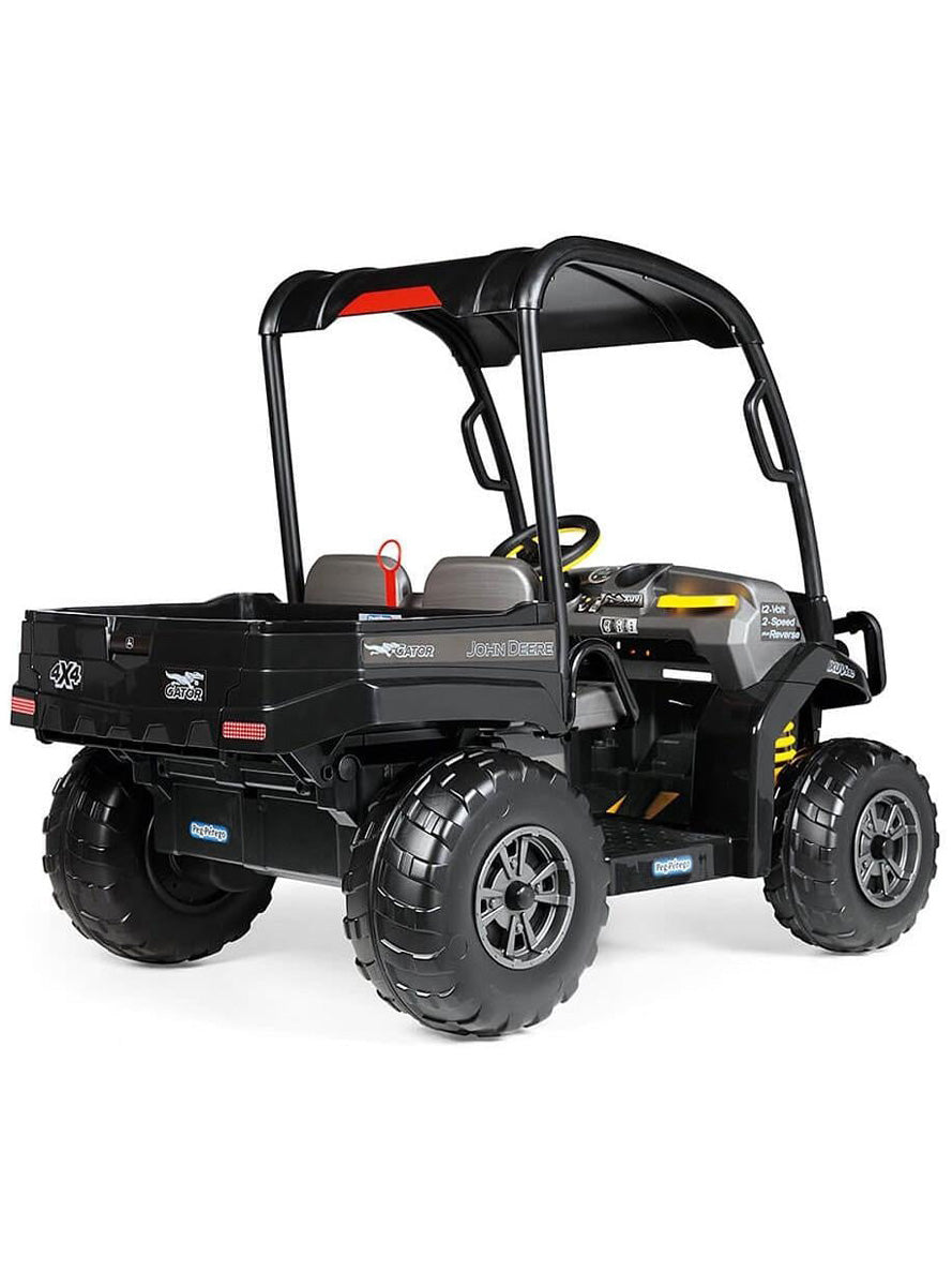 John Deere Midnight Black Gator XUV Kids Ride On Dual Seat Buggy - Back Image