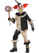 Image of Nightmare Carnival Clown Teen Boys Halloween Costume 