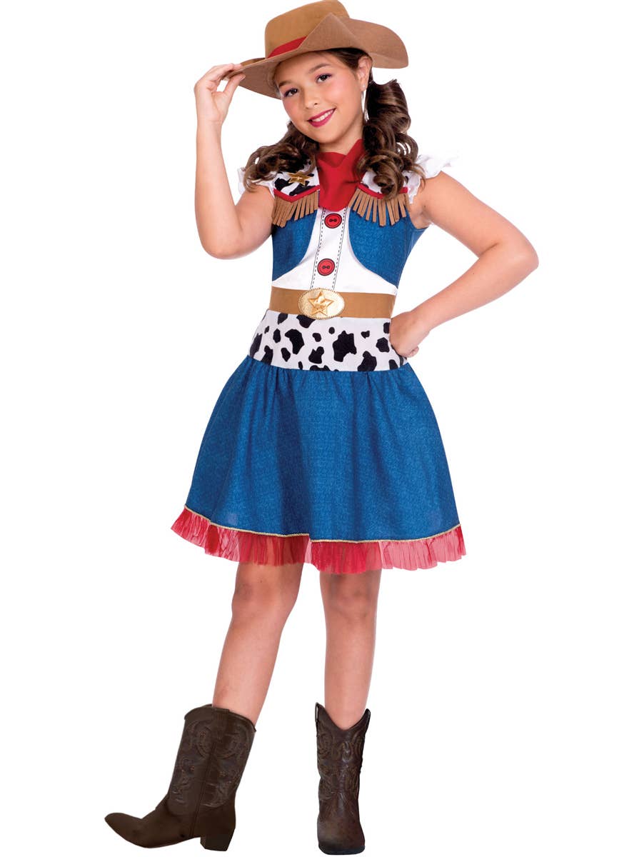 Western Cowgirl Costume for Girls
