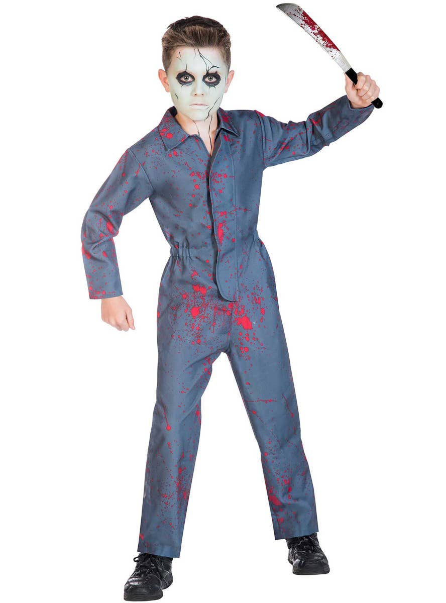 Image of Halloween Killer Boys Michael Myers Inspired Costume - Main Image