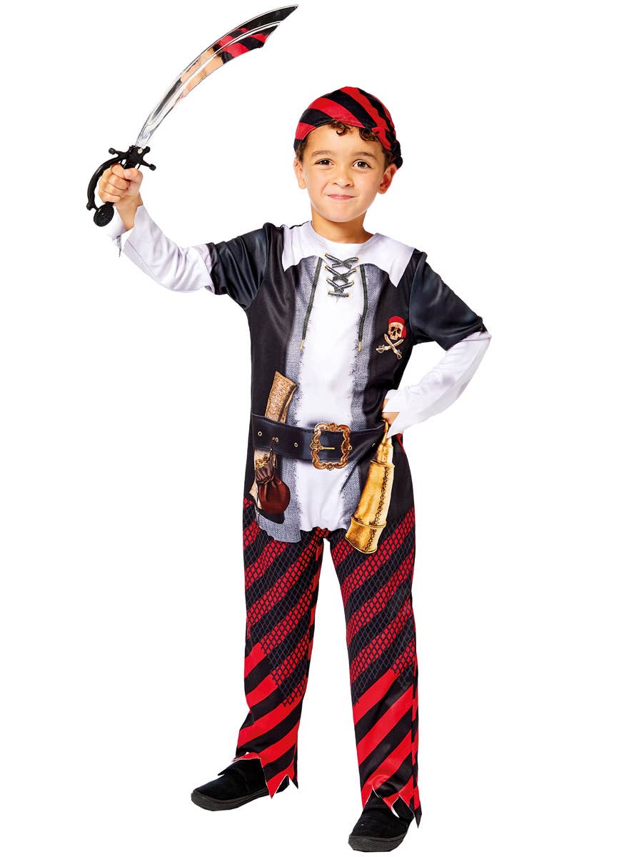 Boys Printed Sustainable Pirate Costume