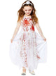 Image of Blood Splattered Zombie Bride Girls Halloween Costume