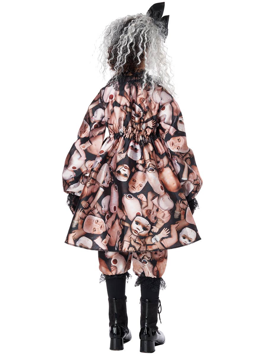 Creepy Doll Parts Halloween Costume for Girls - Back Image