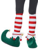 Jolly Christmas Elf Kids Costume Shoes - Main Image