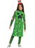 Girls Classic Minecraft Creeper Costume - Front Image