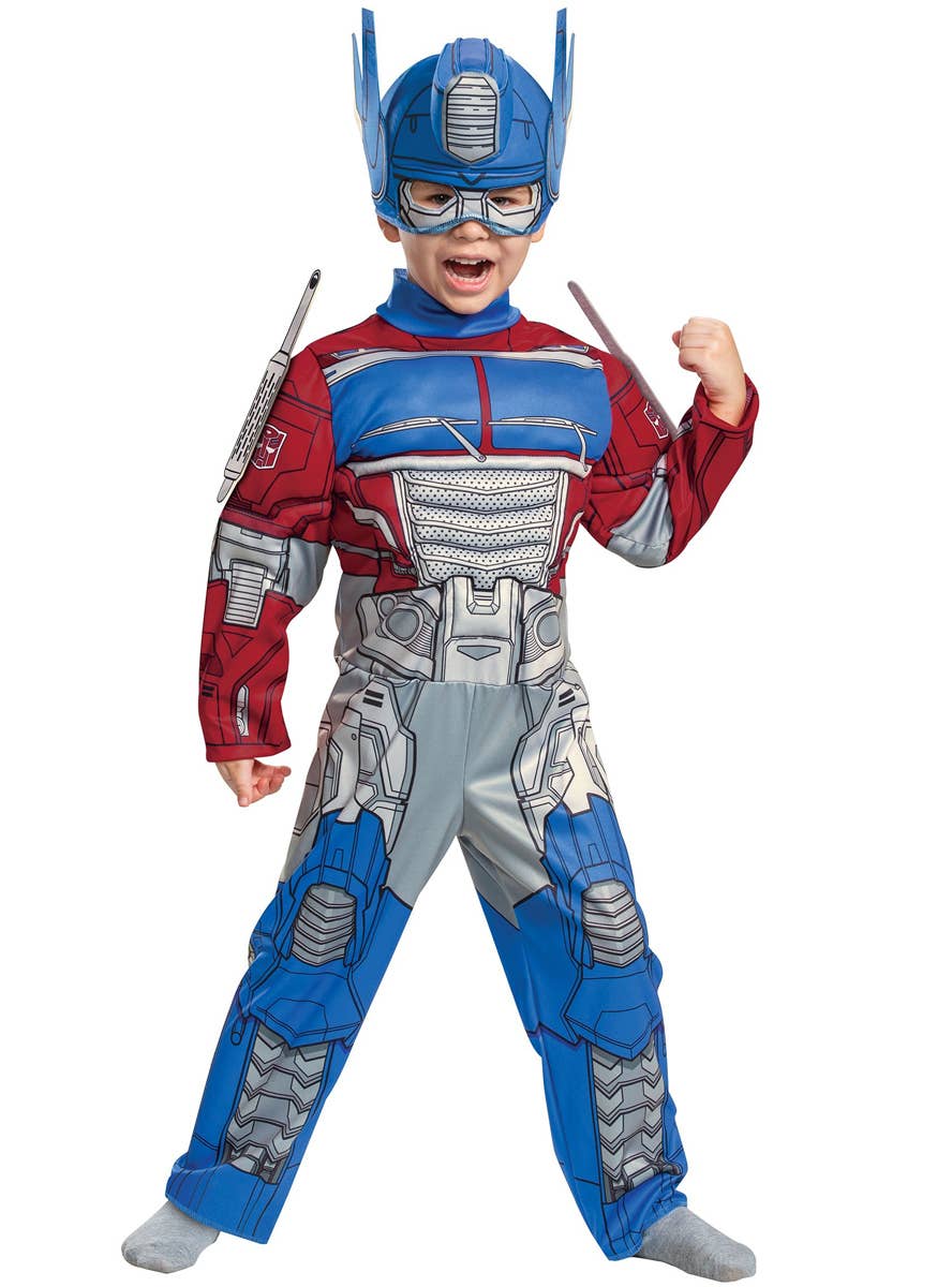 Toddler Optimus Prime Costume - Front Image