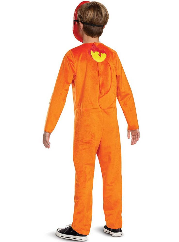 Kids Charmander Costume - Back Image