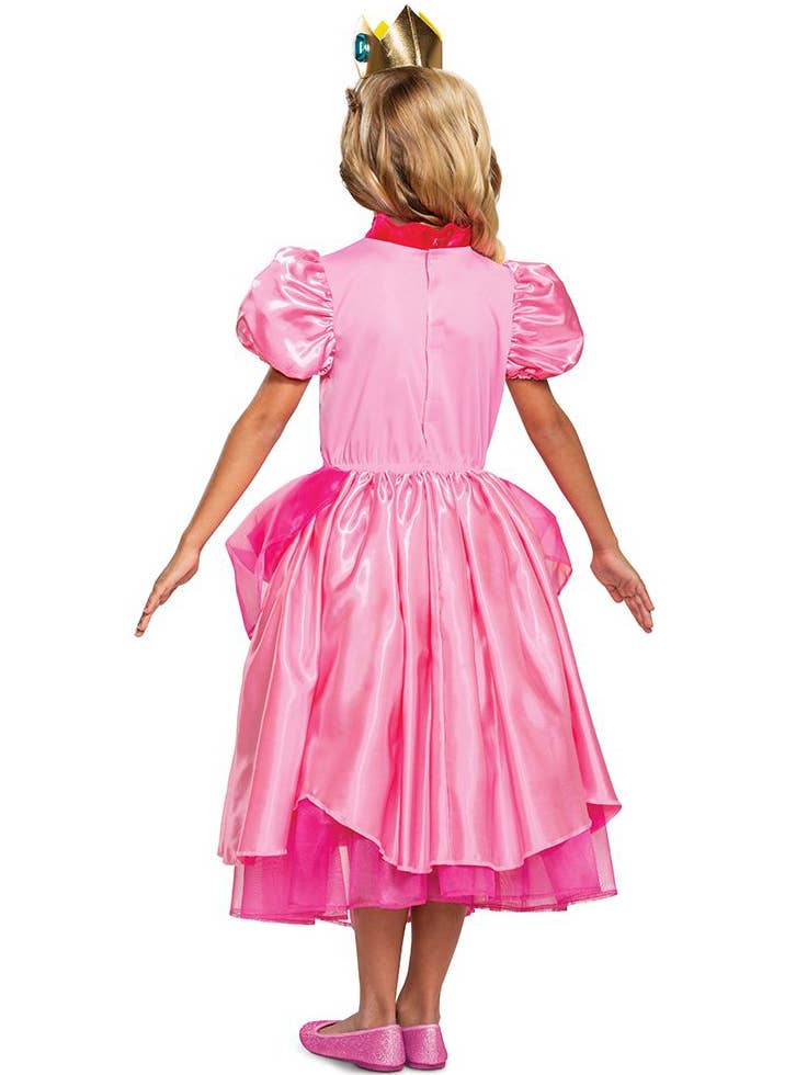 Girls Princess Peach Costume