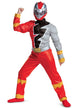 Red Dino Fury Boy's Power Rangers Costume - Front Image
