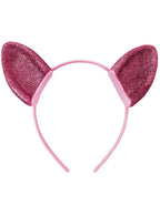 Glittery Pink My Little Pony Pinkie Pie Ears on Headband