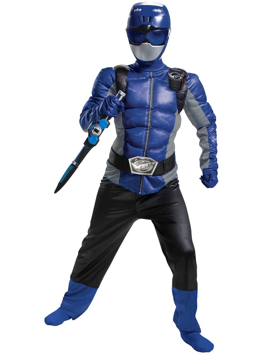 Robot Power Ranger Costumes Blue Beast Morpher Power Ranger Boys Costume | Power Ranger Costume