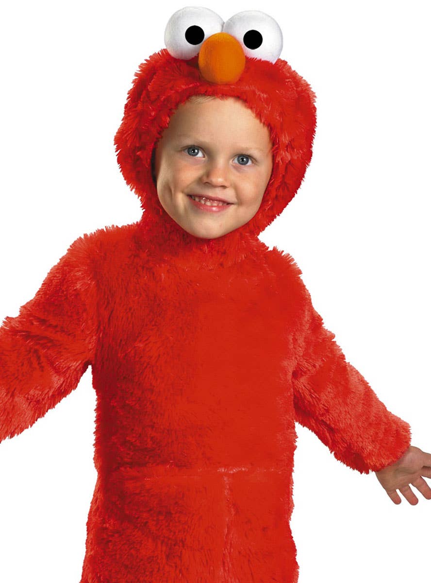 Toddler Boys Elmo Costume Fluffy Red Elmo Costume for Toddlers