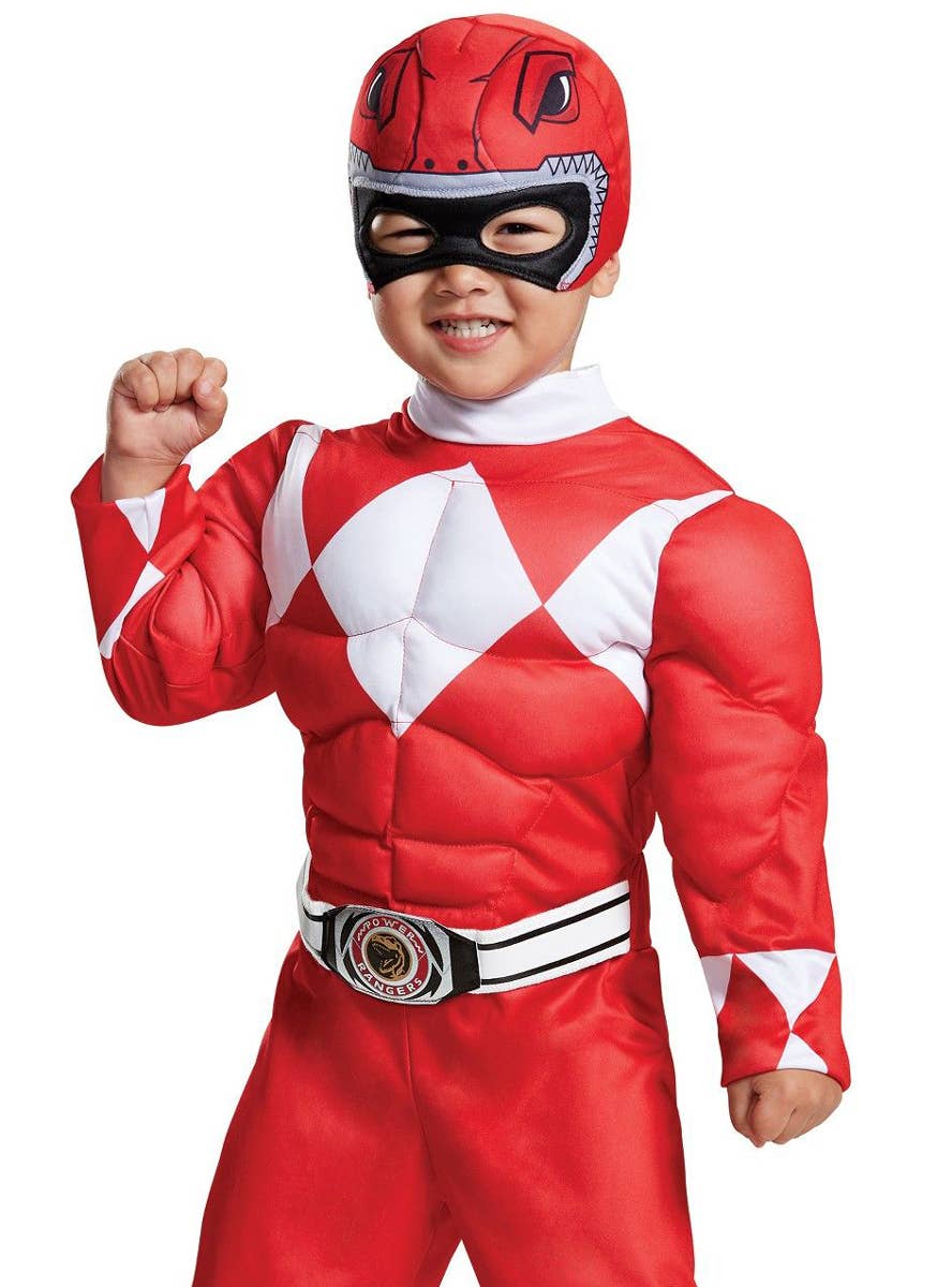 Boys Red Power Ranger Costume | Power Ranger Costume for Toddlers