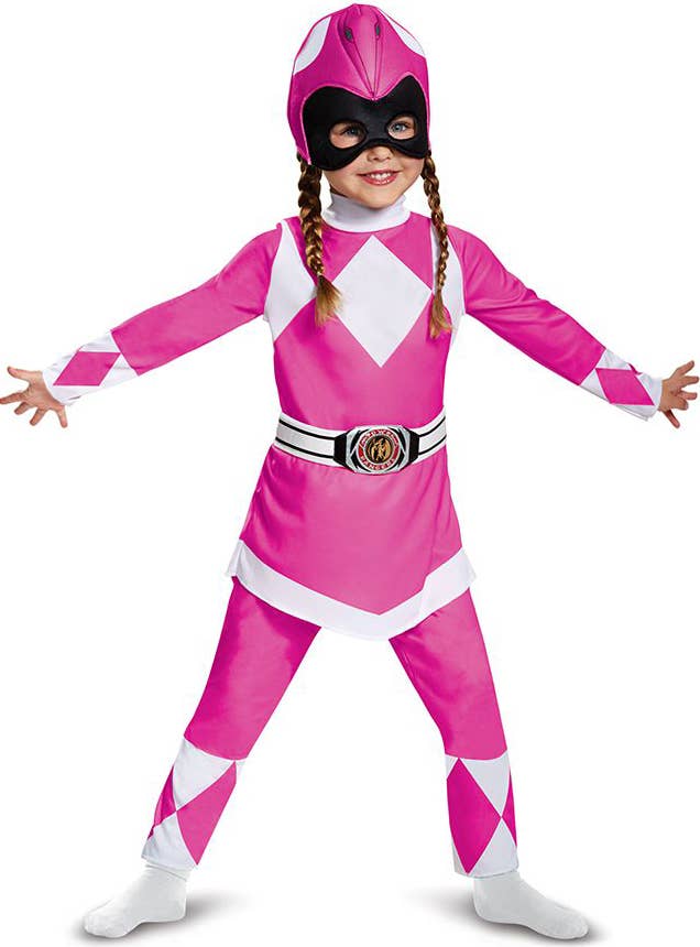 Toddler Girls Pink Power Ranger Costume | Power Ranger Costume