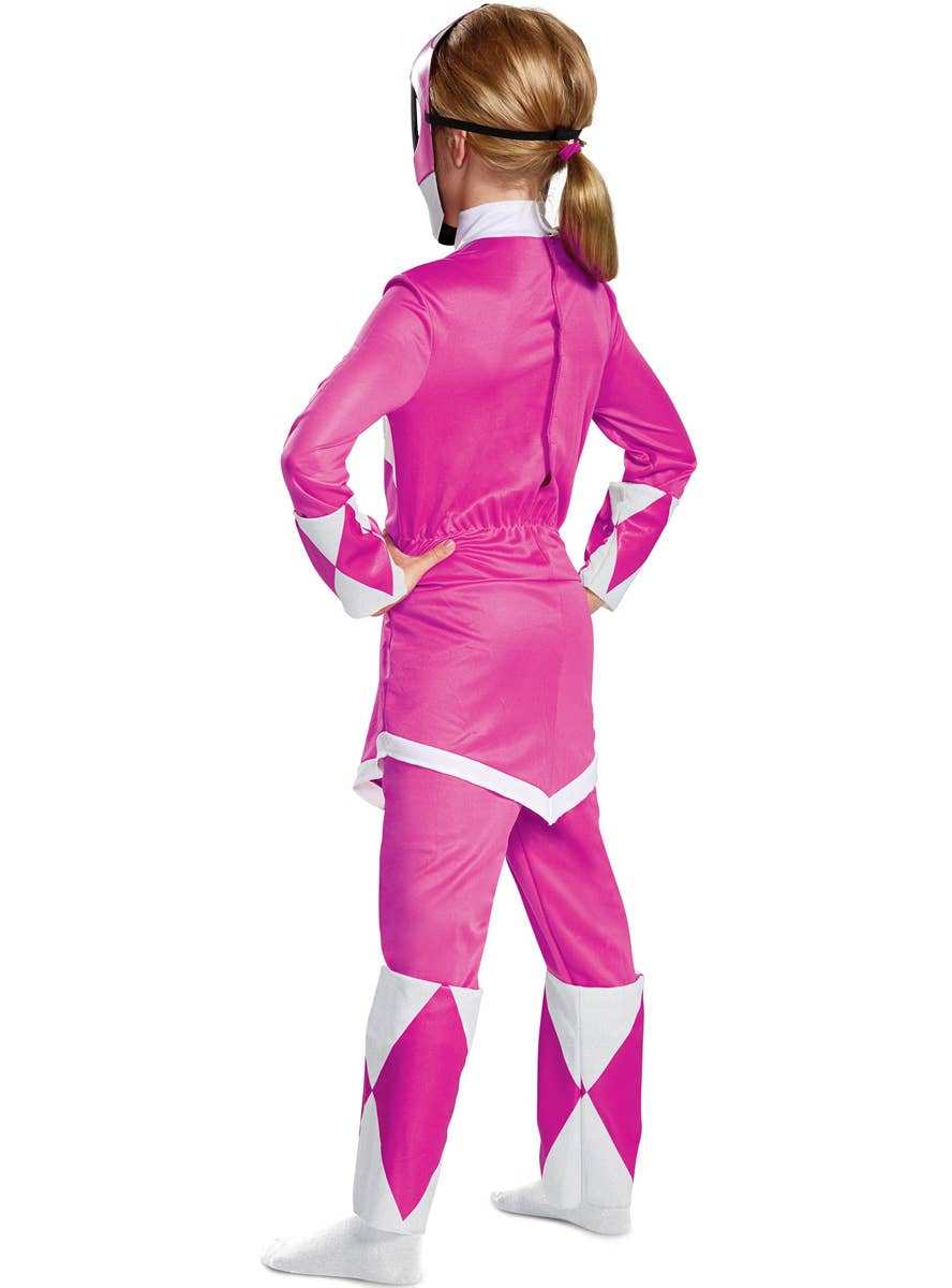 Girls Pink Power Ranger Costume | Deluxe Power Rangers Costume