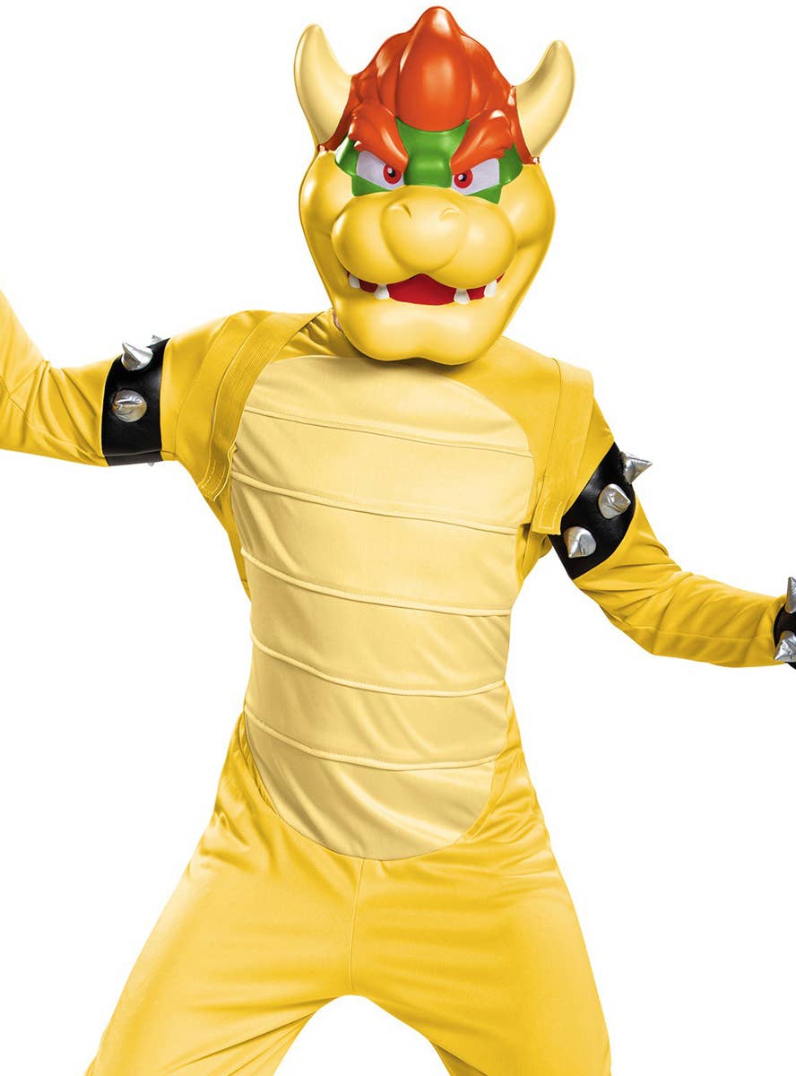 Bowser Kids Super Mario Costume - Close Front Image