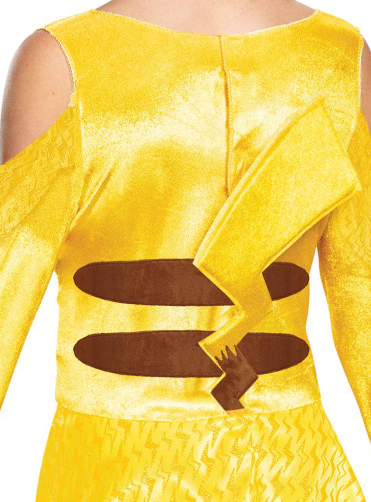 Girls Pikachu Costume - Close Image 2