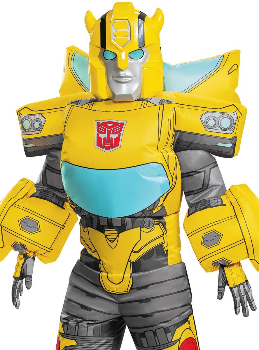 Kids Bumblebee Costume | Inflatable Boys Transformers Costume