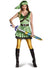 Teen Girl's Deluxe Green Velvet Legend of Zelda Link Costume - Main View 