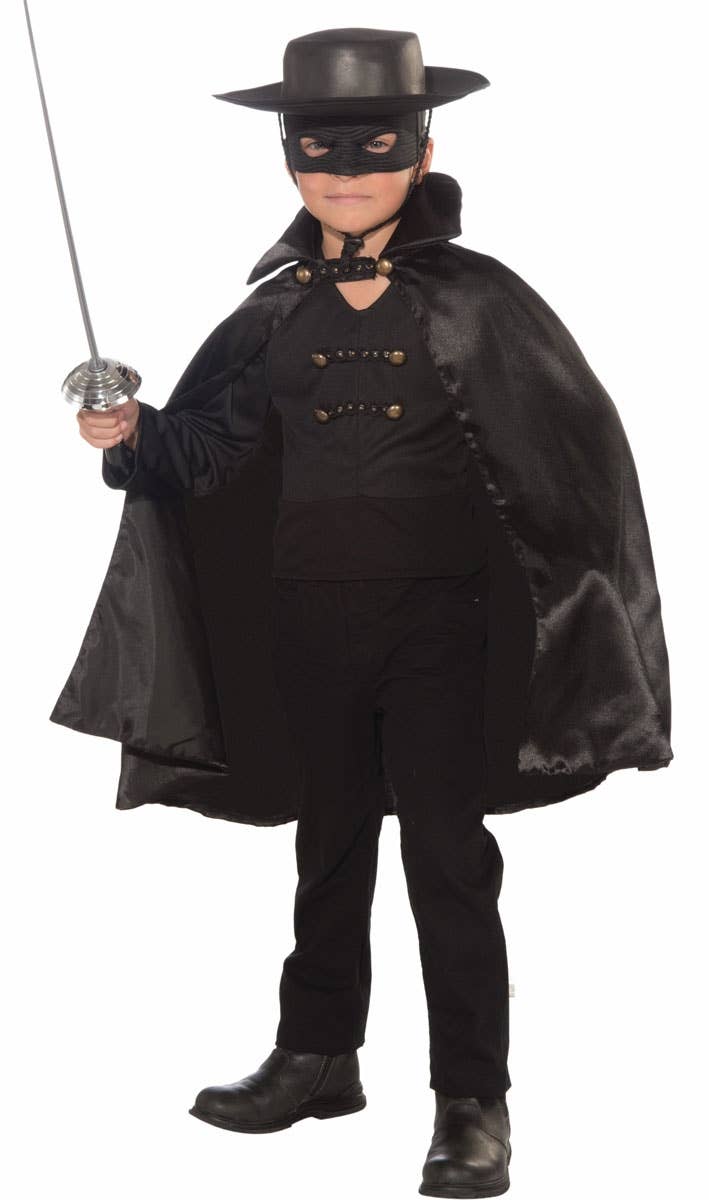 Bandito Boys Mexican Zorro Book Week Costume Front View