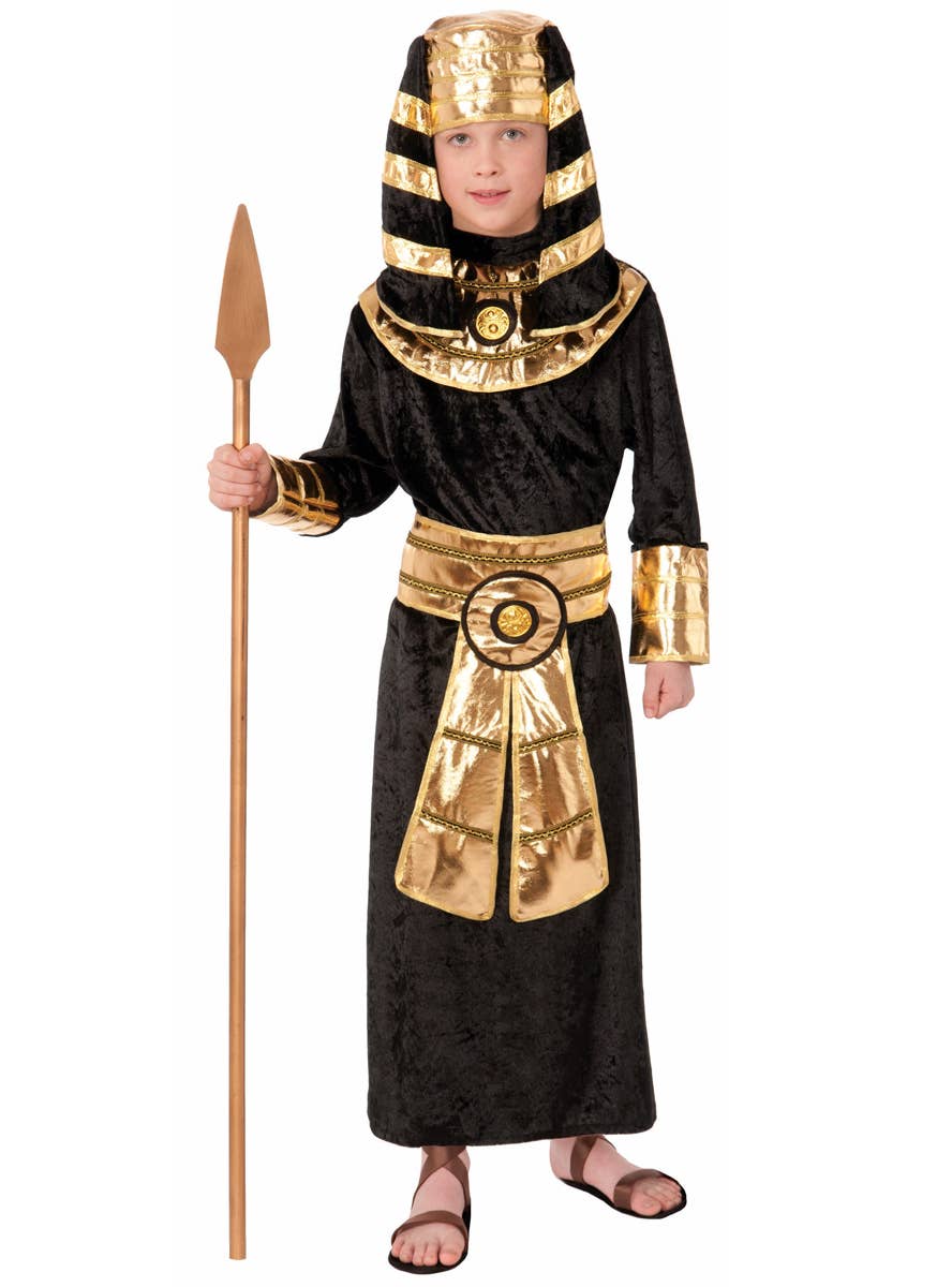 Boy's Egyptian Pharaoh International Costume Front View