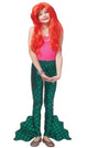Image of Under the Sea Girl's Green Mermaid Tail Costume Pants