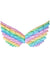 Metallic Pastel Rainbow Angel Costume Wings