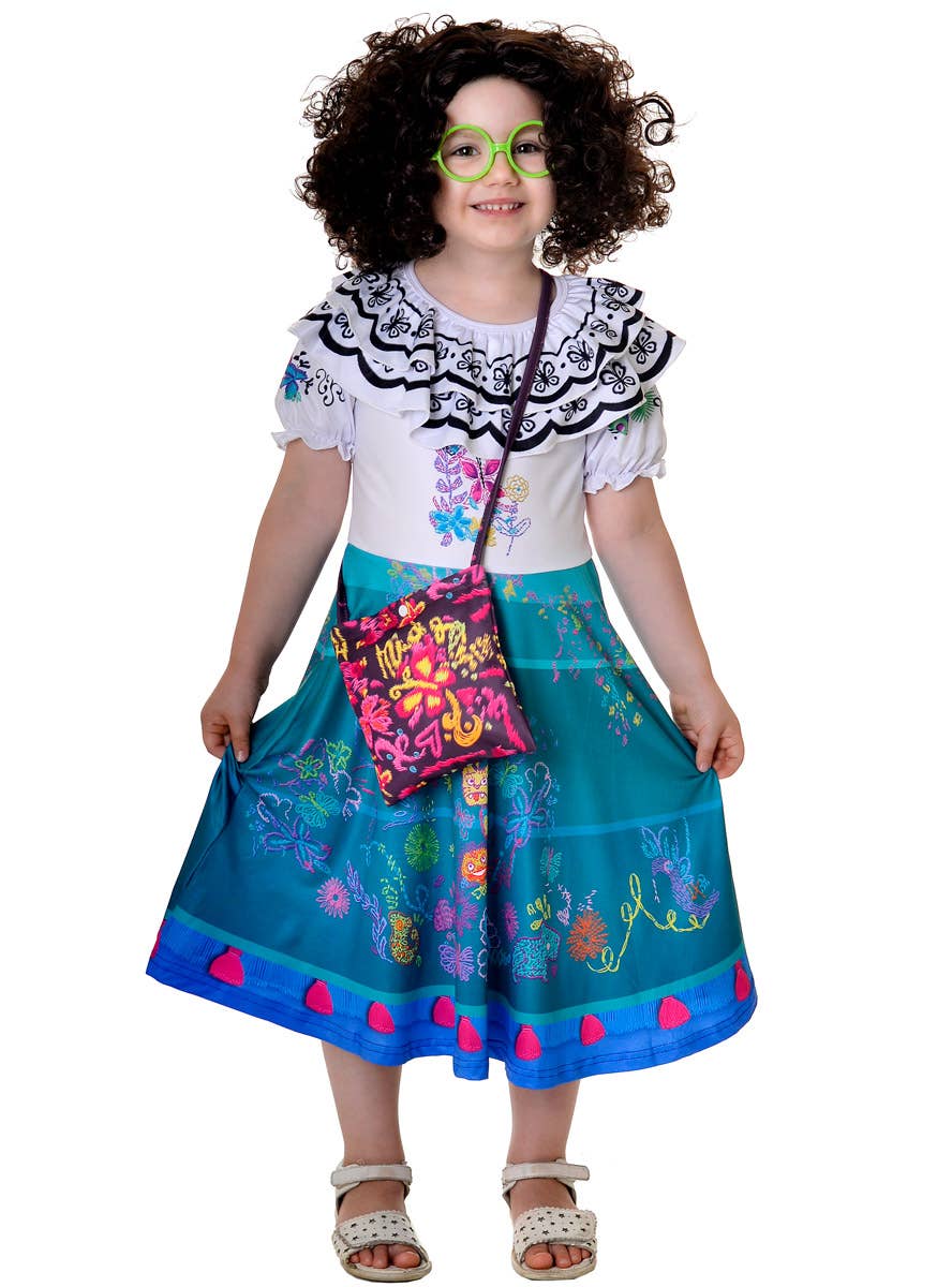 Image of Mirabella Girl's Deluxe Dress Up Costume and Bag - Main View